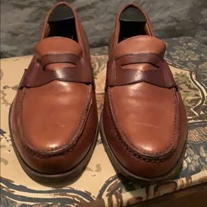 Men’s Allen Edmonds, brown penny loafers, size 11B